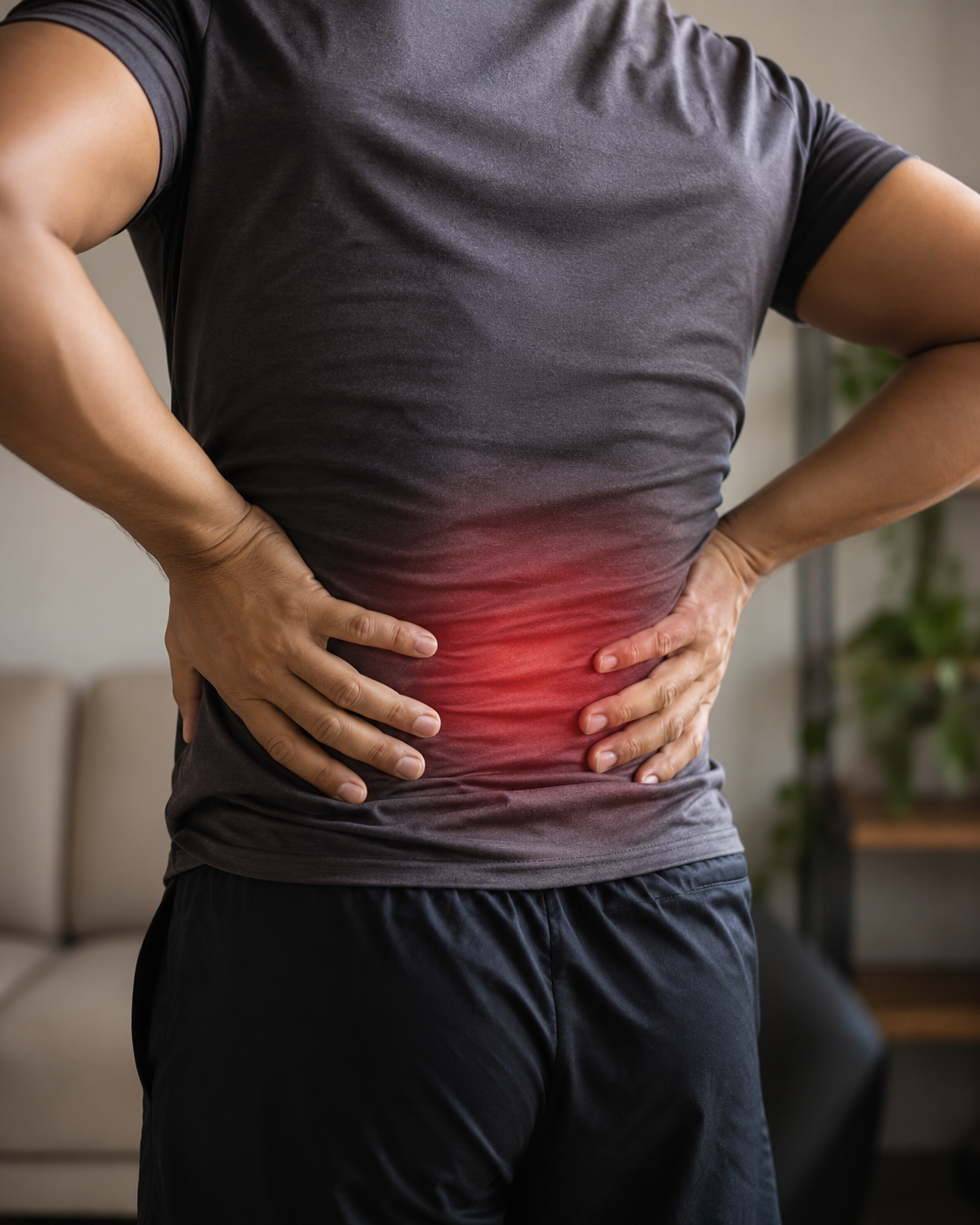 Lower back Pain and muscular spasm